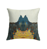 Close-up of SurArt 126 Indoor Pillow, featuring its detailed artistic pattern and soft fabric, ideal for adding a refined and cozy element to your decor.